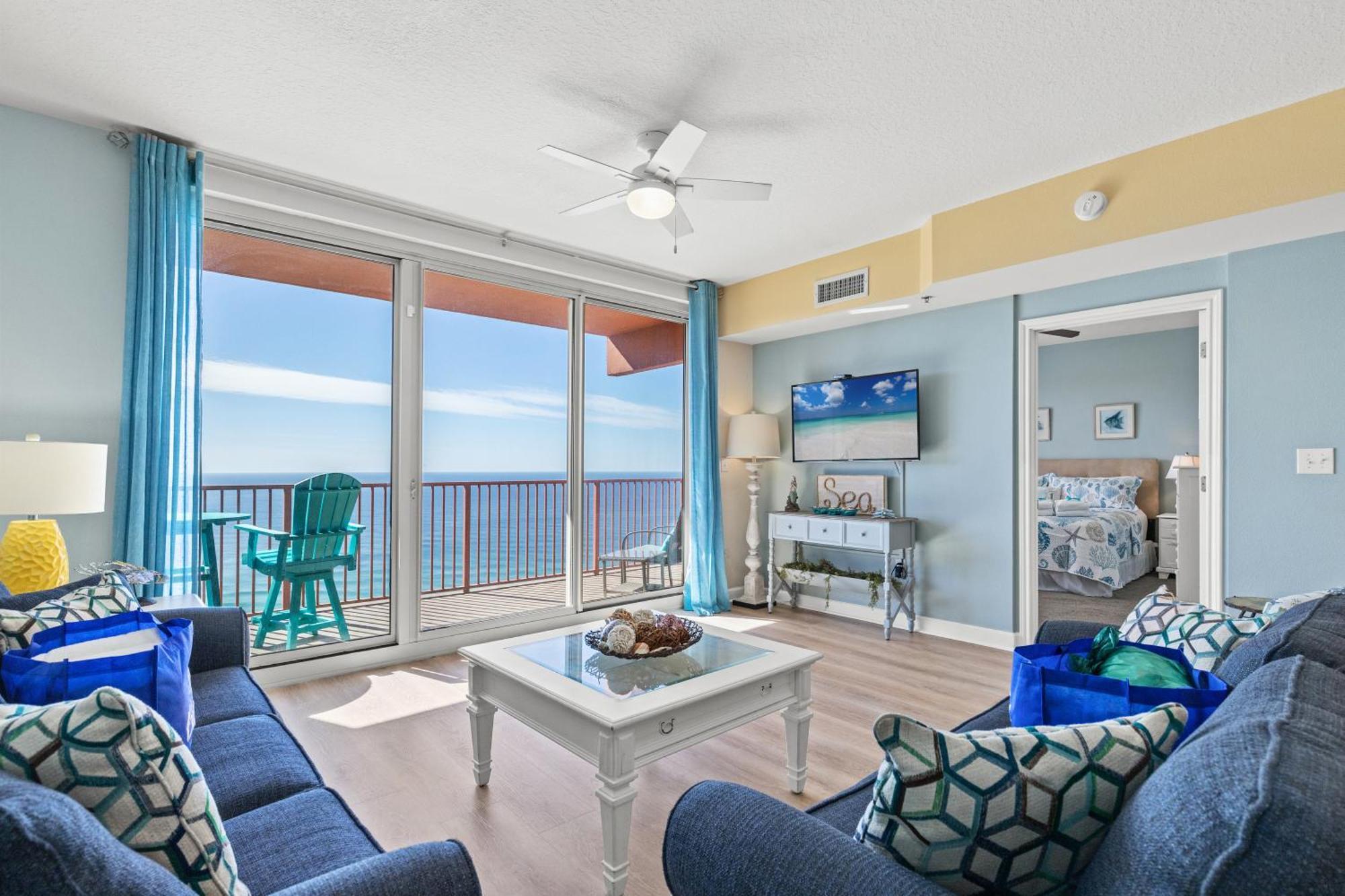 Penthouse With Beautiful Beach Views! 1 Bedroom, 2 Bathroom Penthouse! Panama City Beach Ngoại thất bức ảnh